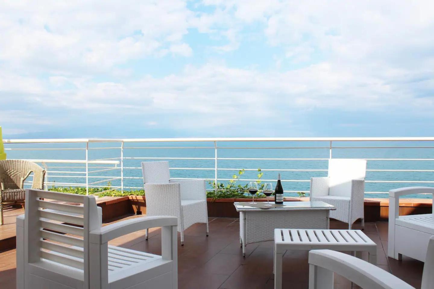הוילה אגנונה באגני Terrazza Sul Mare מראה חיצוני תמונה