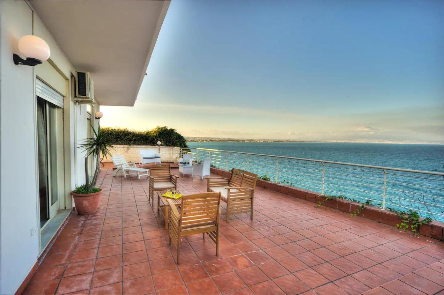 הוילה אגנונה באגני Terrazza Sul Mare מראה חיצוני תמונה