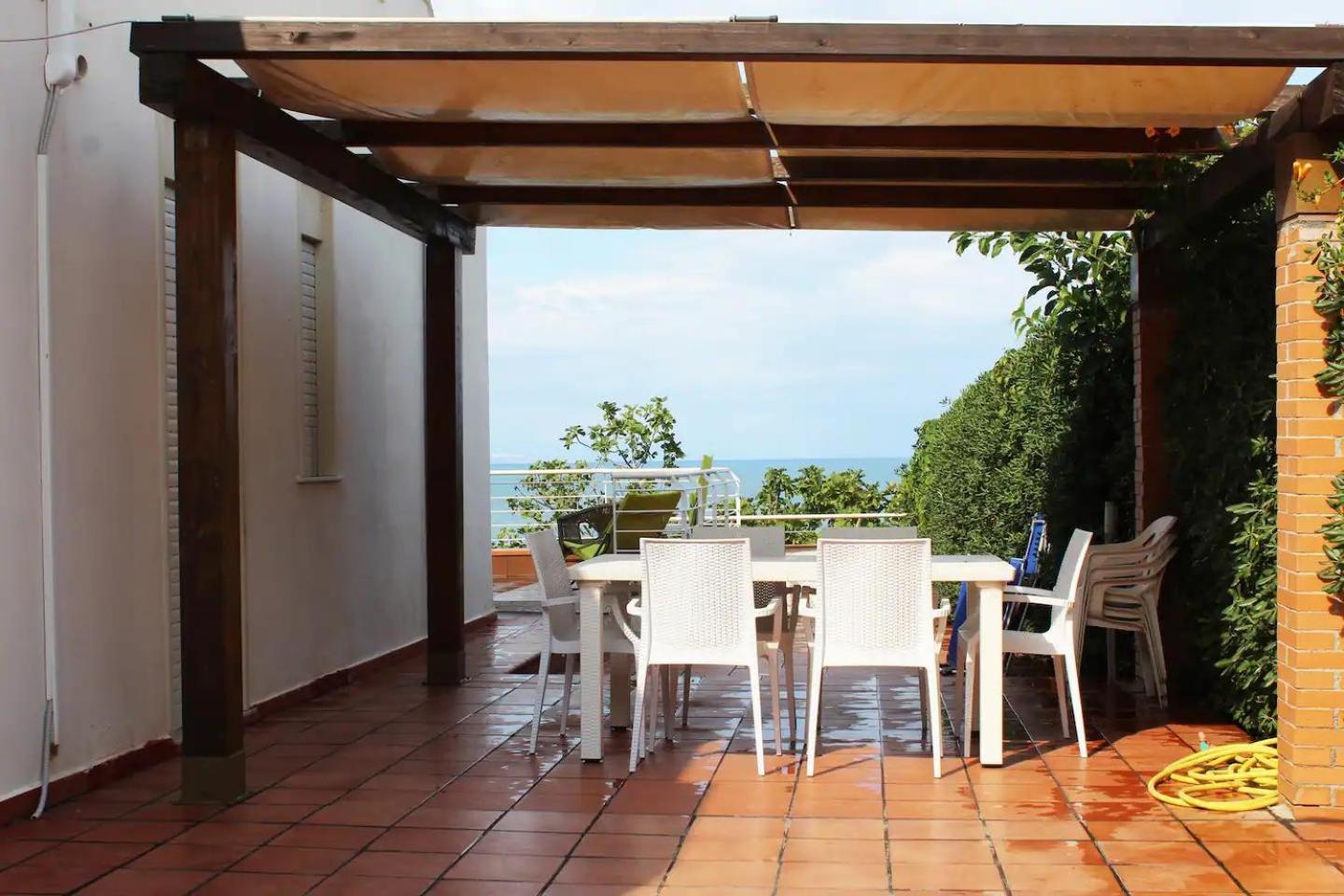הוילה אגנונה באגני Terrazza Sul Mare מראה חיצוני תמונה